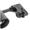 Reflektor szynowy 3-obwodowy NEXTRACK S-LINE 1xGU10 czarny Kobi